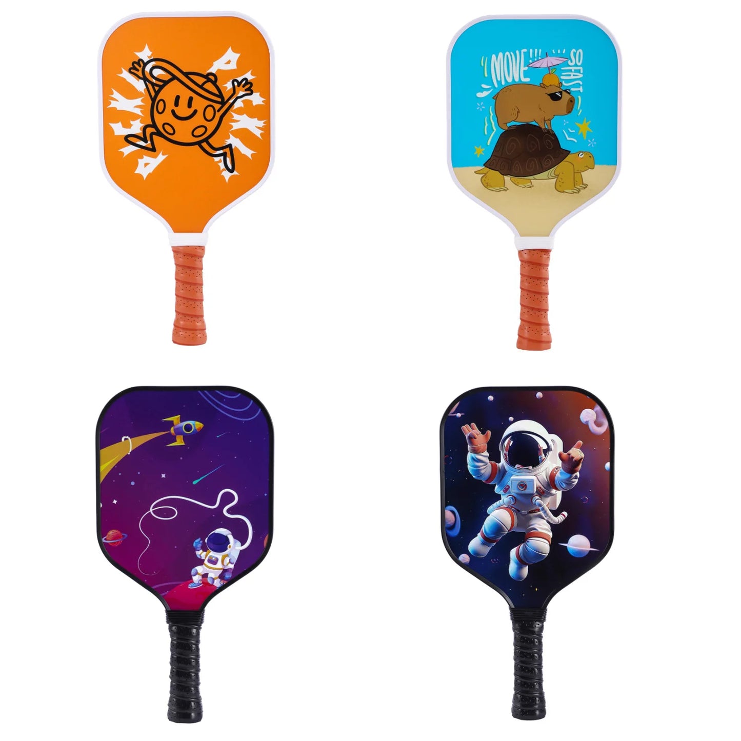 Kids Pickleball Paddle - 2025 Fiberglass Racket - School Toy / Gift