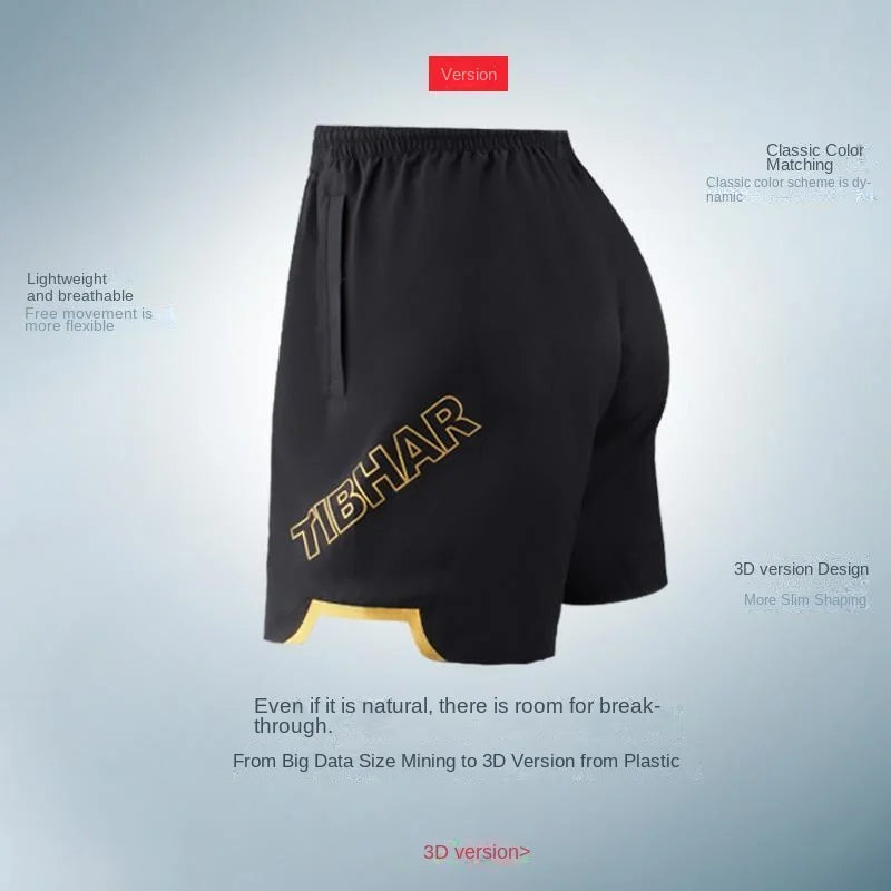 TIBHAR Shorts Men's and Women's Sports Shorts Quick Drying, Breathable, Loose and Comfortable