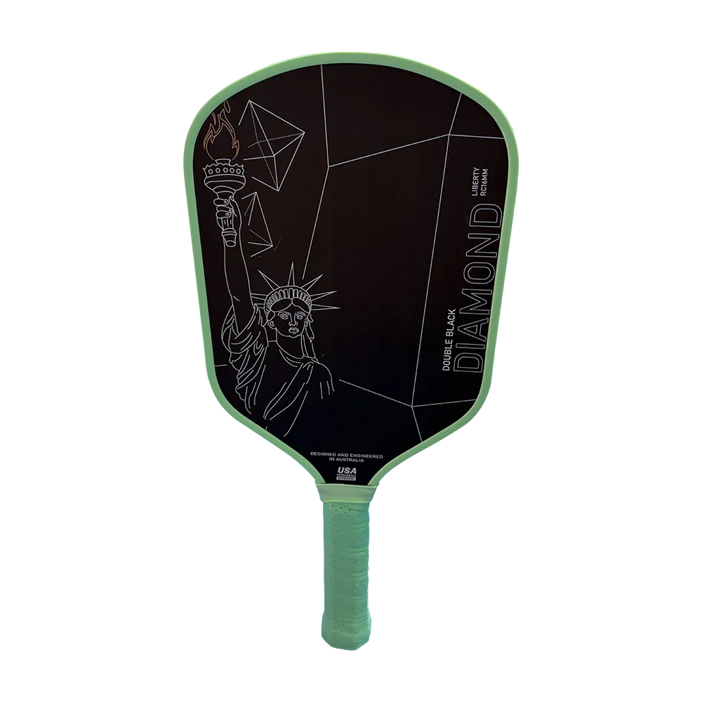 USAPA Standard Approved Double Black Diamond liberty RC 16mm Thermoforming Pickleball Paddle