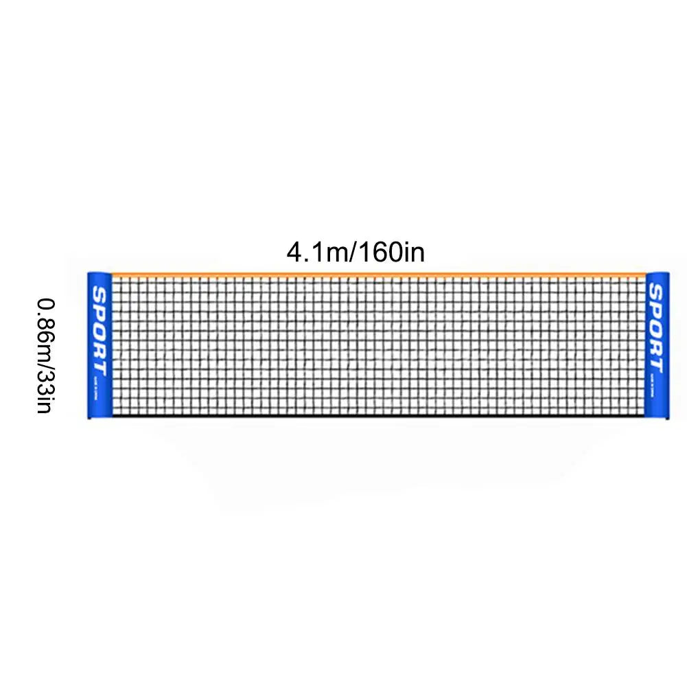 Portable Pickleball Net Weatherproof Durable Easy Assembly
