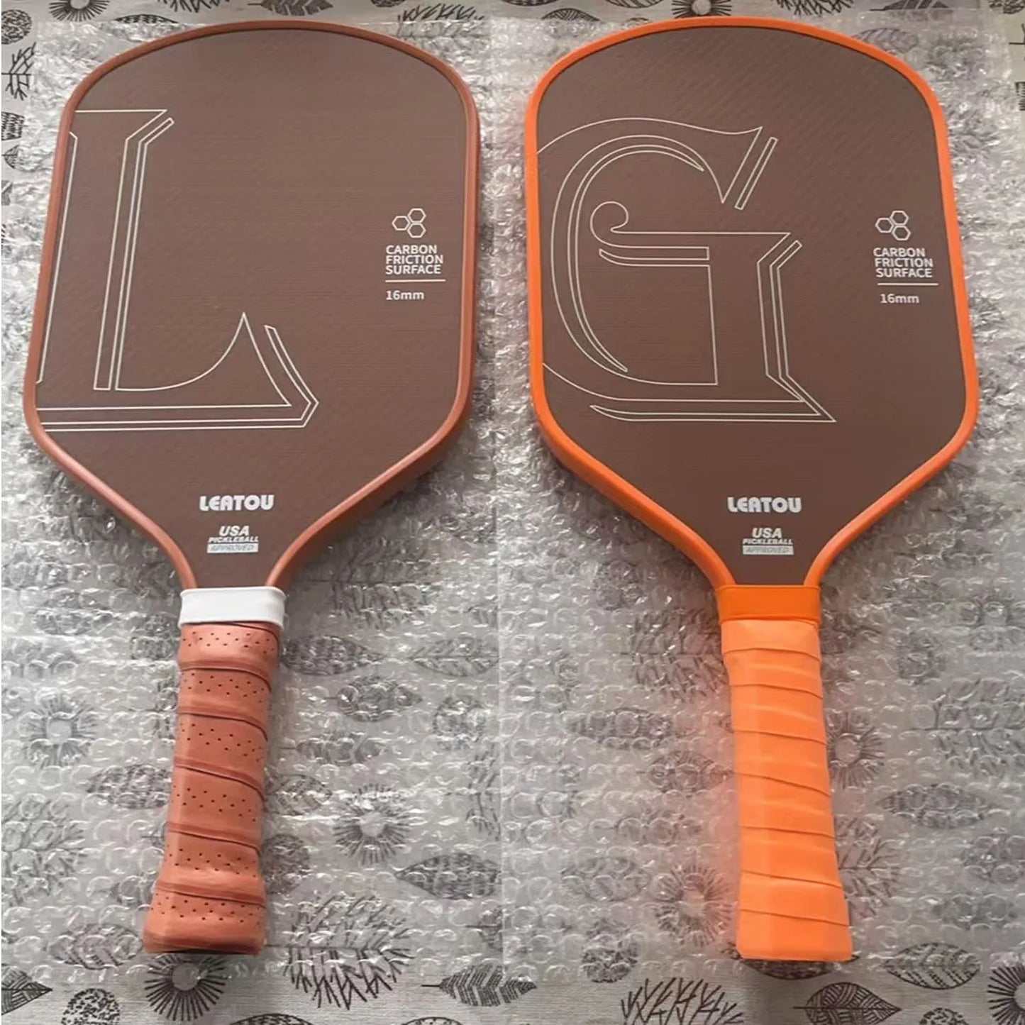 16MM Kevlar Pickleball Paddles USAPA Approved Professional for Spin Power Control Pickle Ball Rackets Aramid Carbon Fiber