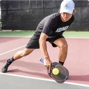 Black Ace Pro - Pickleball Paddle with Toray 700 Carbon Fiber Face - Comfort Pro Grip - USAPA Approved