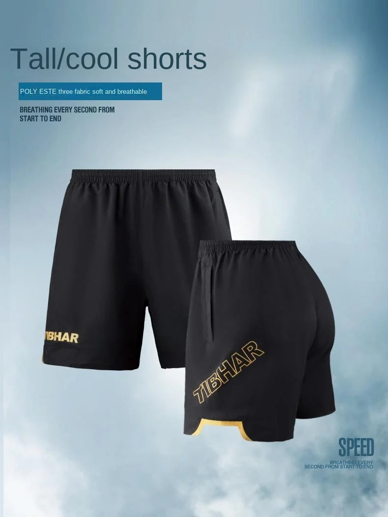 TIBHAR Shorts Men's and Women's Sports Shorts Quick Drying, Breathable, Loose and Comfortable