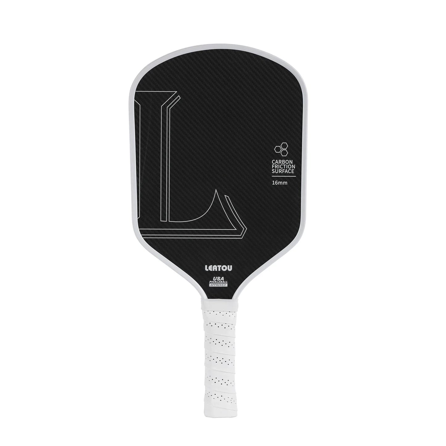 16MM Kevlar Pickleball Paddles USAPA Approved Professional for Spin Power Control Pickle Ball Rackets Aramid Carbon Fiber