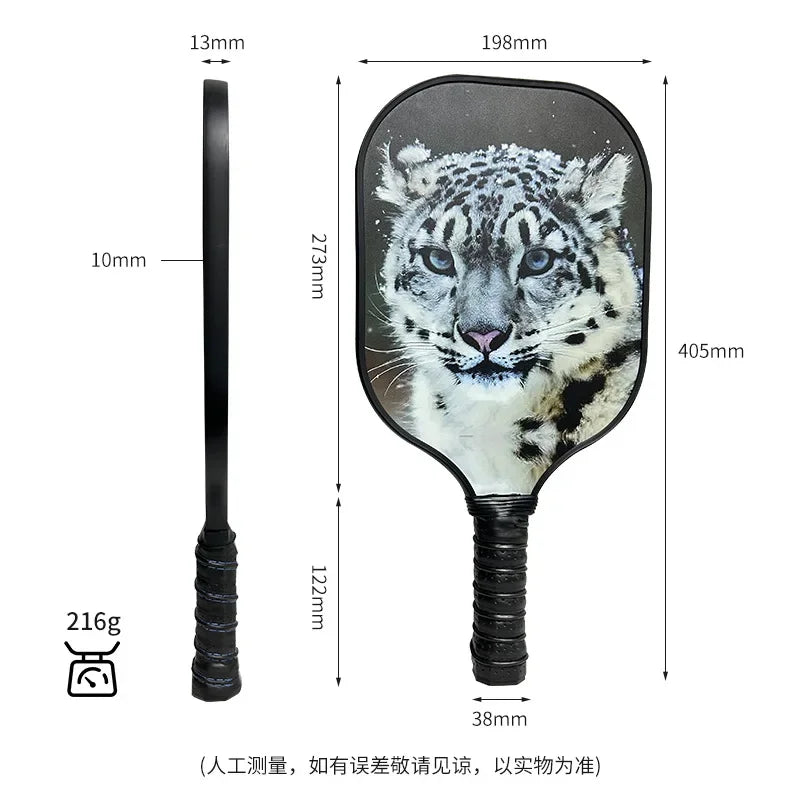 Pickleball Racket Set For Unisex 2024 New Fiberglass Carbon Fiber Paddle Honeycomb Board High Quality