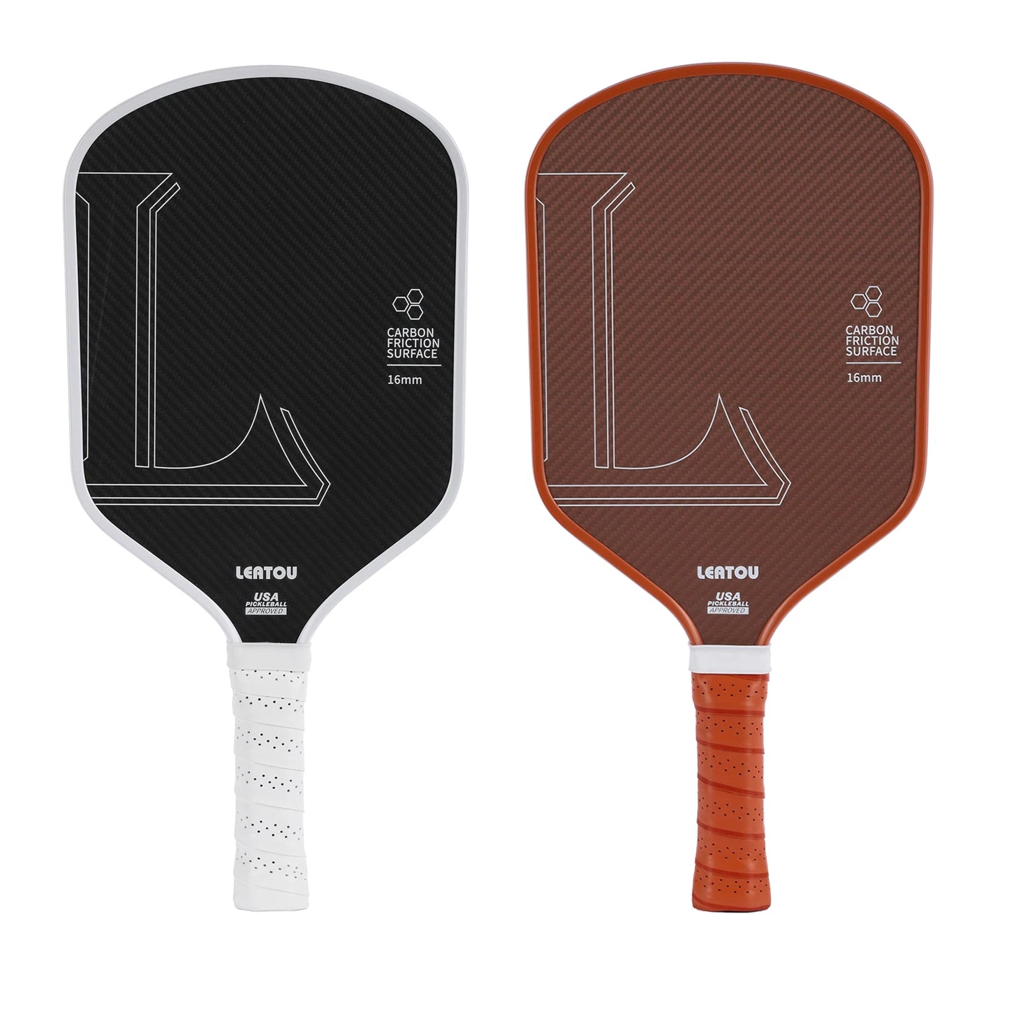 16MM Kevlar Pickleball Paddles USAPA Approved Professional for Spin Power Control Pickle Ball Rackets Aramid Carbon Fiber