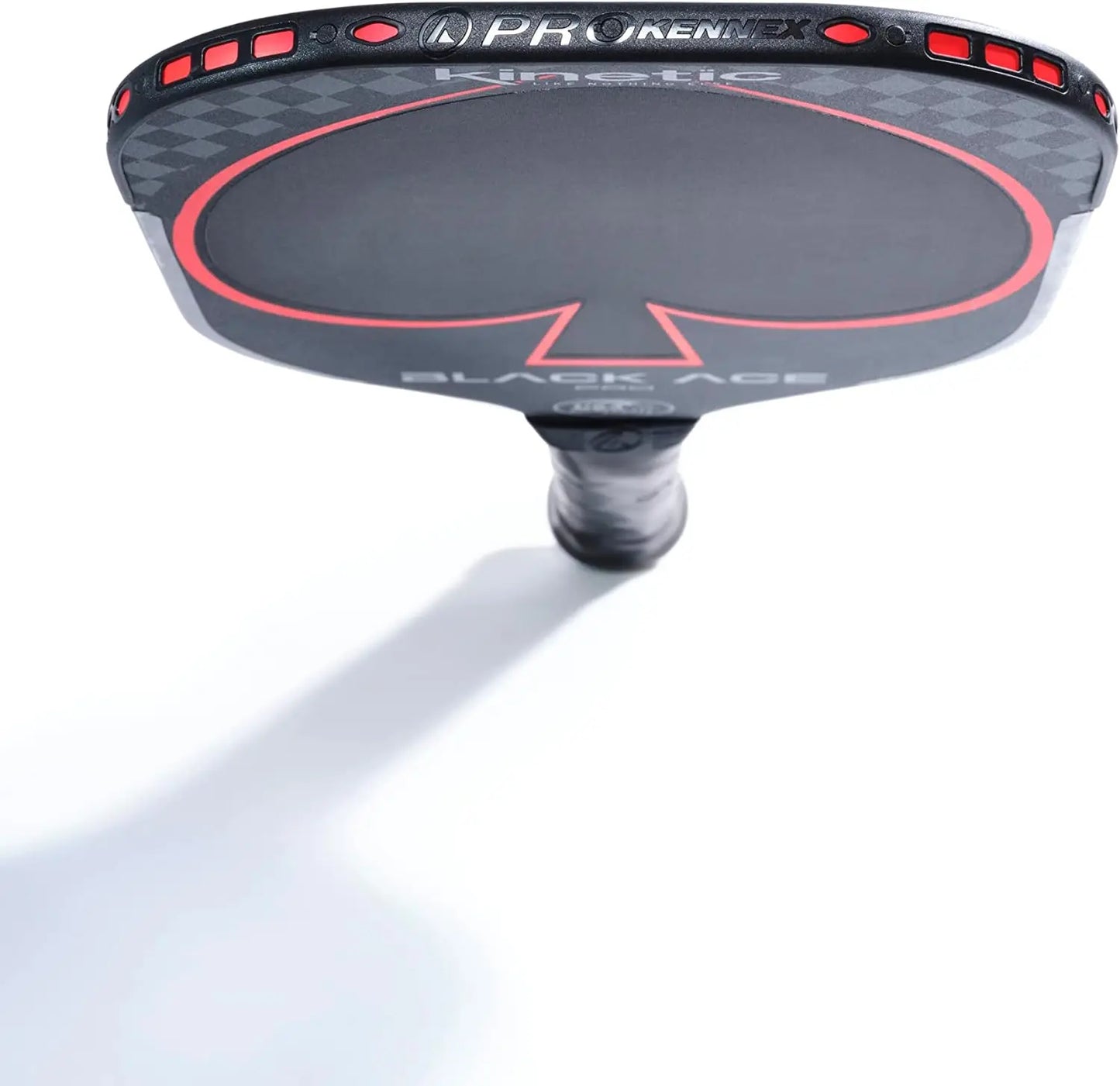 Black Ace Pro - Pickleball Paddle with Toray 700 Carbon Fiber Face - Comfort Pro Grip - USAPA Approved