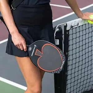 Black Ace Pro - Pickleball Paddle with Toray 700 Carbon Fiber Face - Comfort Pro Grip - USAPA Approved