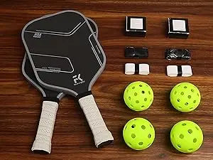 Premium Pickleball Paddle Set - T700 Carbon Fiber - 2 Paddles