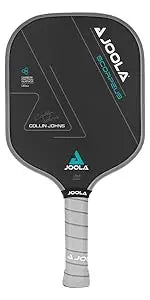 Ben Johns Perseus Pickleball Paddle with Charged Surface Technology for Increased Power & Feel - Fully Encased Carbon Fiber